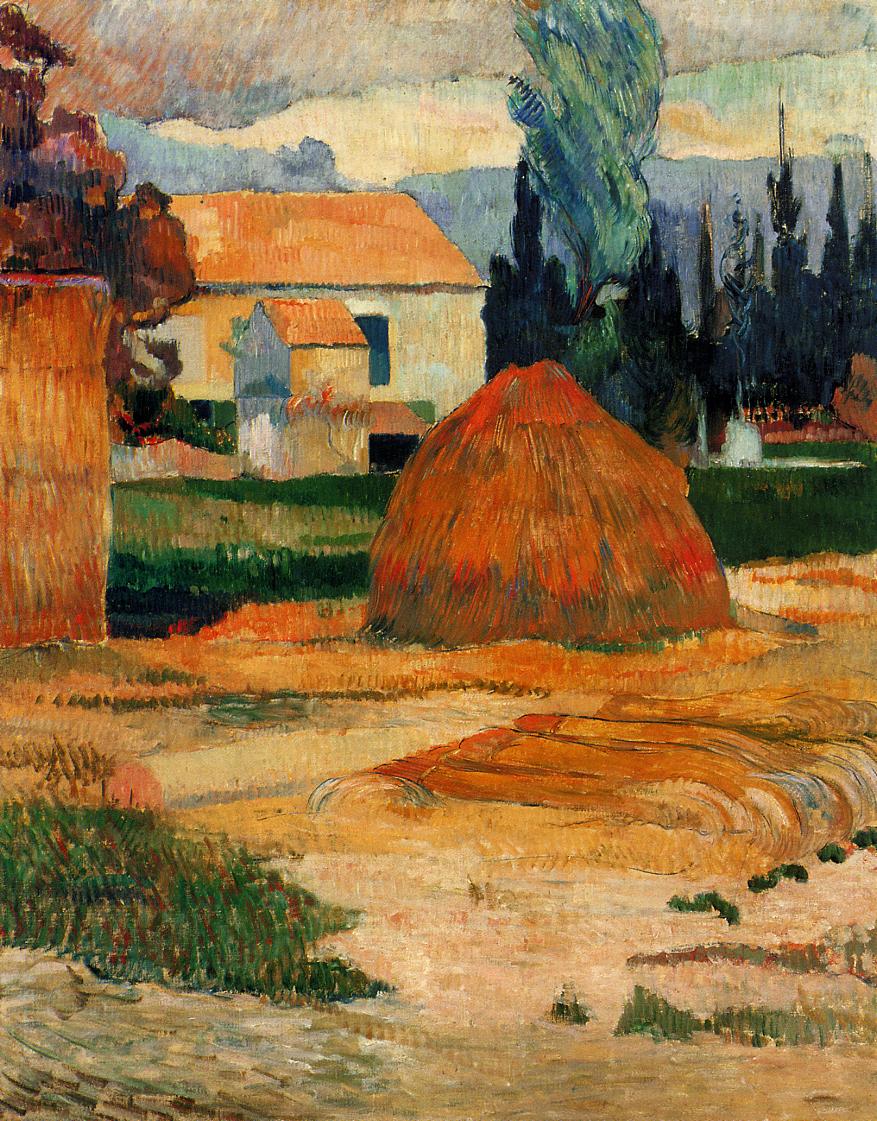 Landscape near Arles 1888